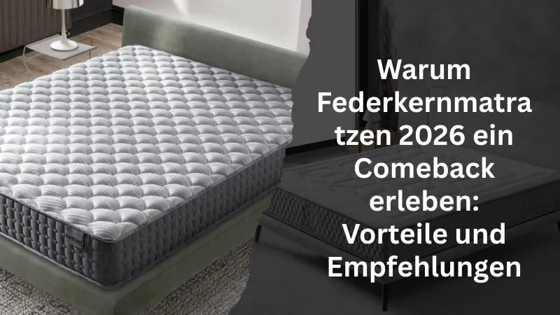 Warum Federkernmatratzen 2026 ein Comeback erleben: Vorteile und Empfehlungen