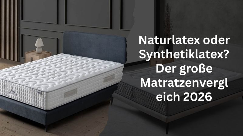 Naturlatex oder Synthetik Latex? Der große Matratzenvergleich 2026