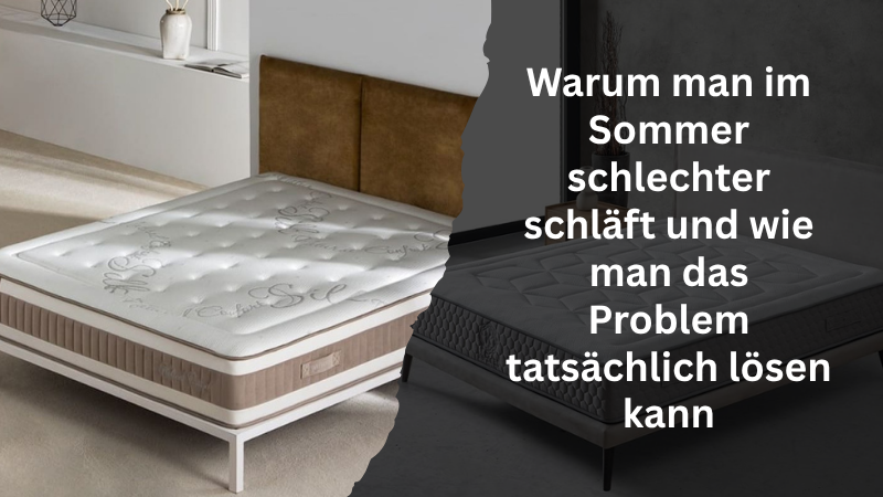 Warum man im Sommer schlechter schläft und wie man das Problem tatsächlich lösen kann