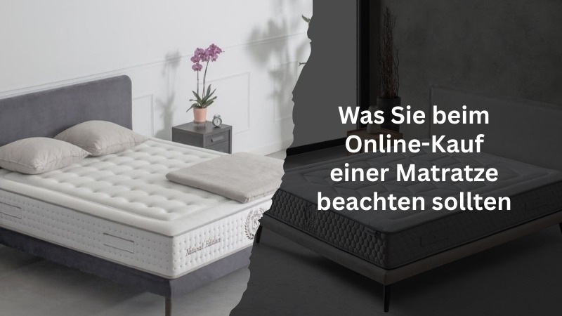 Was Sie beim Online-Kauf einer Matratze beachten sollten